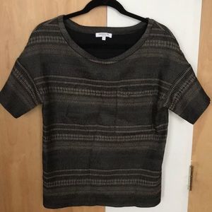 Emerson Fry olive green textured shirt